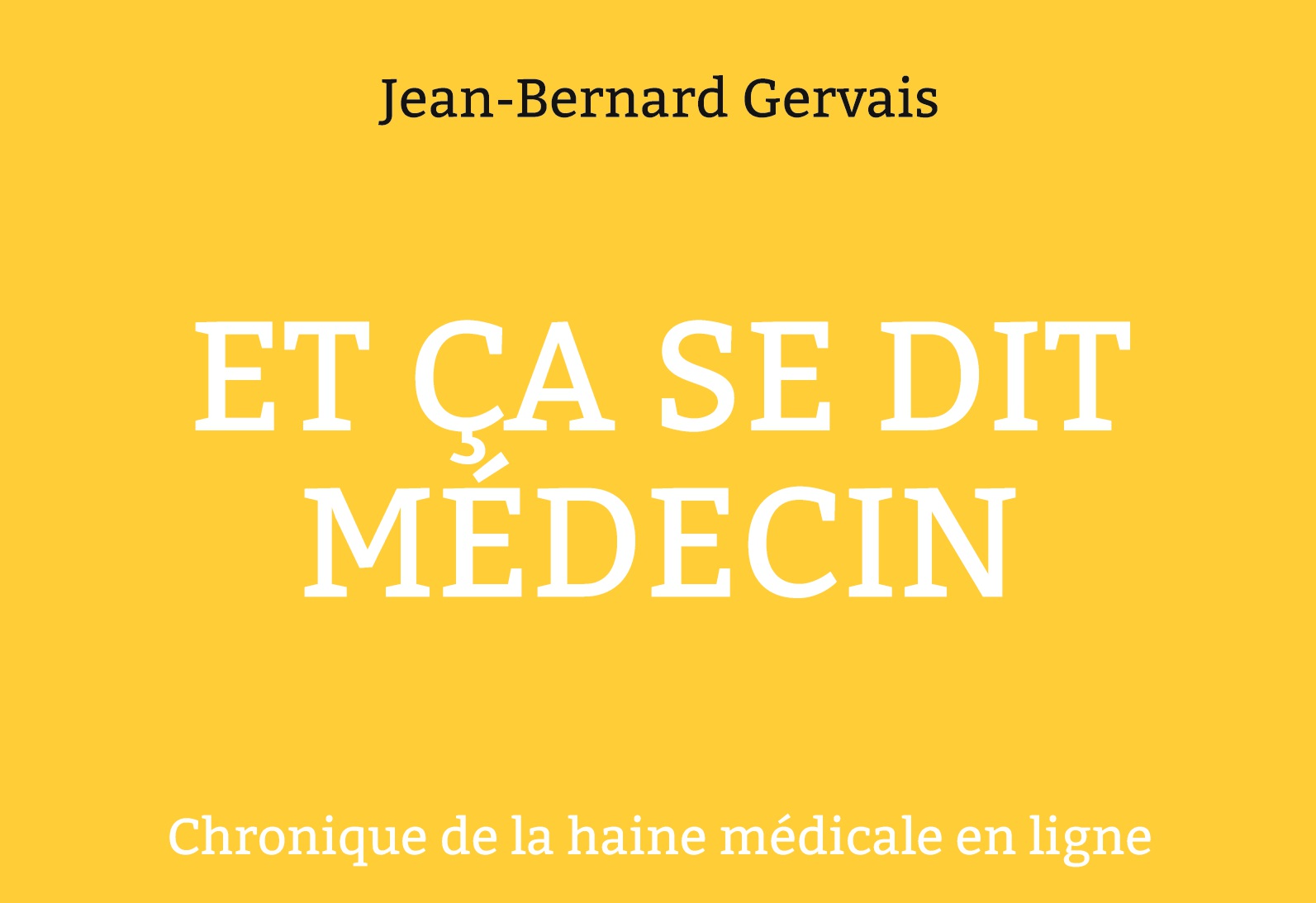 Et ça se dit médecin