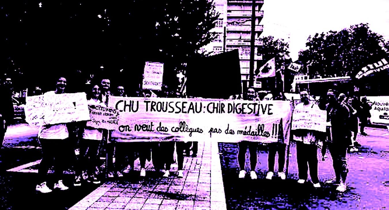 Chu de Tours en grève